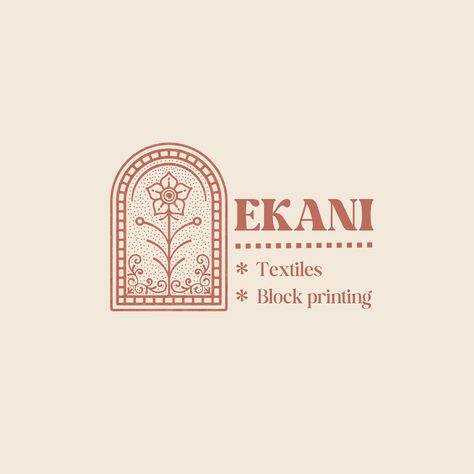 Ekani is a hand block printing and textile brand that celebrates the art of traditional craftsmanship. Rooted in the meaning of ‘one’ or ‘unique,’ our creations reflect individuality and timeless beauty. Each piece is carefully handcrafted, blending heritage techniques with contemporary design, offering you truly one-of-a-kind textiles. Hand block printing, Indian crafts, Block printing unit, fabrics, Hyderabad Indian Woodblock Print, Indian Branding, Indian Logo Design, Indian Logo, Hand Block Printing, Indian Crafts, Indian Heritage, Block Printing, Brand Identity Design