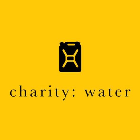 I made positive impact for charity: water Br Logo, Charity Water, Charity Fund, Awareness Poster, Water Branding, Water Logo, Company Branding, Human Species, Playing Card