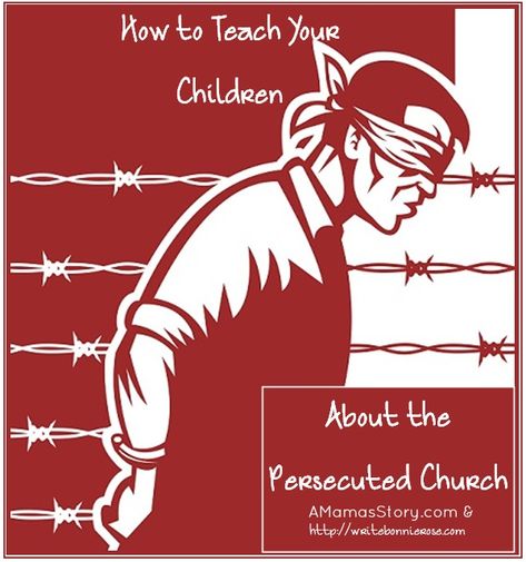 How to Teach Your Children About the Persecuted Church: "3. Help your child understand what the Bible says about persecution, both the causes for it and the never-ending hope that Jesus gives." Martyrs Day, Persecuted Church, Bible Topics, Bible Says, Sunday School Lessons, Bible For Kids, Childrens Church, School Lessons, Lessons For Kids