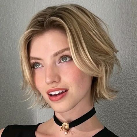 Really Short Hair, Chin Length Hair, Hair Inspiration Short, New Haircut, Shot Hair Styles, Haircuts Straight Hair, Short Hair Haircuts, Short Blonde Hair, Cut My Hair