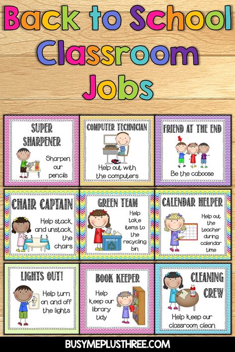 Clean Classroom, Back To School Classroom, Task To Do, Classroom Jobs, Themed Classroom, Classroom Behavior, My Classroom, School Time, School Classroom