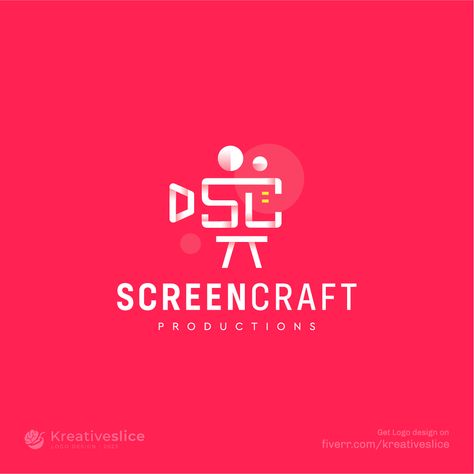 Film Production Logo Ideas, Video Company Logo, Film Logo Design Creative, Videography Logo Design, Videography Logo, Reel Logo, Graphic Moodboard, Innovative Logo, Theatre Photography