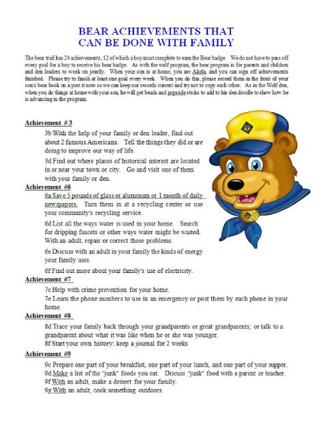 Cub Scout Bear Requirements, Cub Scout Games, Cub Scouts Wolf, Cub Scouts Bear, Tiger Scouts, Cub Scout Crafts, Wolf Scouts, Scout Games, Bear Scouts