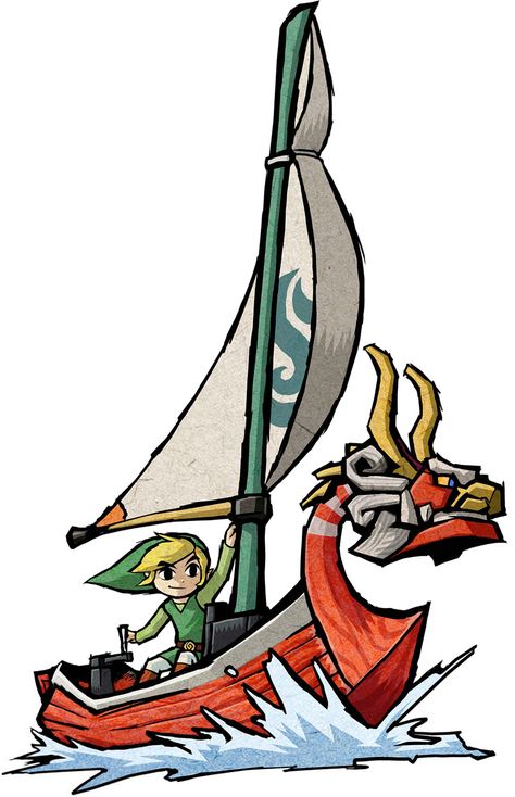 The King of Red Lions - Characters & Art - The Legend of Zelda: The Wind Waker HD Link Wind Waker, Lions Art, Zelda Tattoo, Princesa Zelda, The Wind Waker, Hd Art, Creation Art, Link Art, Posca Art