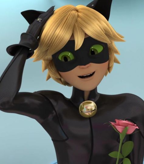 Cat Noir Miraculous, I Love Him So Much, Adrien Agreste, Cat Noir, A Rose, Pink Rose, We Heart It, Lost