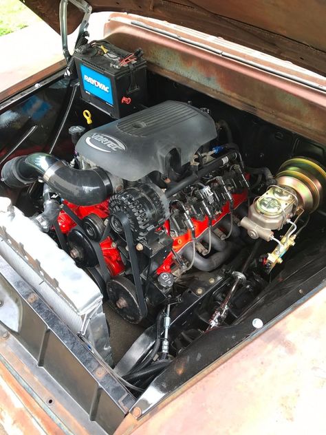 Cab Over Engine Trucks, Chevy 235 Engine, Chevy 327 Engine, Chevy Ls Engine, Car Coating, Chevy Astro Van, Ls Engine Swap, 57 Chevy Trucks, Chevy Ls