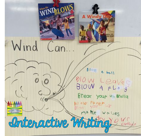 We wrote about what the wind can do.  Students created question and answer books about what the wind can do! Weather Write The Room, Patches Cat, Letter W Activities, Weather Kindergarten, Weather Activities Preschool, Cloud Activities, Dr Seuss Party, Weather Lessons, Preschool Weather