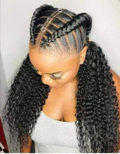 Two Lines Hairstyle, 2 Line Cornrows Black Women, 2 Lines Hairstyle For Black Women, Two Line Cornrows, All Up Hairstyles Braids, Two Lines Braids African, African Braids Hairstyles For Teens, Black Teen Hairstyles, Two Braids Hairstyle