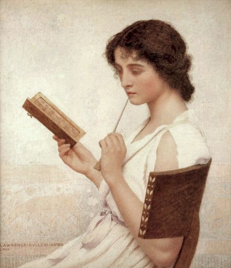 George Lawrence Bulleid 1858-1933 Engeland Istoria Artei, Lady Godiva, Books To Read For Women, Reading Art, Historical Painting, Art Japonais, Woman Reading, Girl Reading, Romantic Art