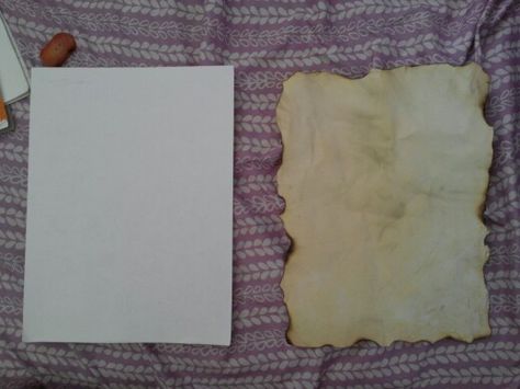 How to stain paper with coffee. Dip in coffee, then just burn the edges. And you got.. stained paper :) Burnt Edges On Paper, How To Burn Paper Edges, Coffee Dip, Bible Wrecking, Hymnal Crafts, Burnt Paper, Stained Paper, Coffee Paper, Silhouette Paper