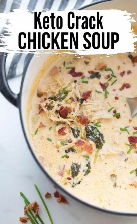 Keto Chicken Mushroom Soup, No White Diet Recipes, Top Rated Keto Recipes, Creamy Keto Chicken Soup, Healthy Keto Soup, Rosemary Soup Recipes, Keto Cold Weather Food, Keto Winter Meals, Keto Fall Soups