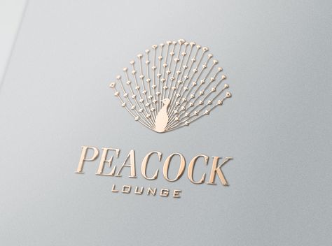 Wall Graphics Design, Peacock Logo, Lounge Logo, Design Business Cards, Tea Lounge, Premium Brand, The Peacock, Restaurant Branding, Logo Restaurant