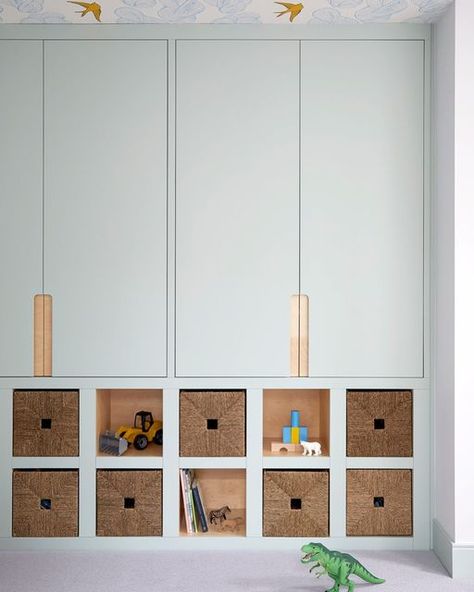 Toys Wardrobe Storage Ideas, Playroom Cupboards, Cupboard Door Design, Storage Cupboard Ideas, Playroom Cabinet, Deep Storage Cabinet, Baby Cupboard, Toy Cupboard, Large Toy Storage