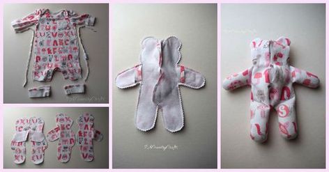 Teddy Bear Tutorial, Memory Bears Pattern Free, Keepsake Teddy Bear, Diy Teddy Bear, Memory Bears Pattern, Bear Patterns Free, Baby Teddy Bear, Keepsake Bear, Diy Baby Clothes