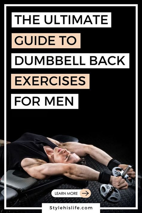 Want a back that turns heads? 🔥 Ditch the machines and grab some dumbbells! This guide reveals the best dumbbell back exercises for building a strong, chiseled back at home or in the gym. Learn proper form, get a workout routine, and unlock the secrets to that coveted V-taper physique. 

#backworkout #dumbbellexercises #fitnessformen #musclebuilding #workoutmotivation #homeworkout #strengthtraining #backday #fitnesstips
#gymmotivation #fitfam #bodybuilding #strongback #vtaper Dumbbell Exercises For Men, Back Exercises For Men, Dumbbell Back Exercises, Back Workout Men, Dumbbell Back Workout, Back Workout Routine, Exercises For Men, Dumbbell Exercises, Dumbell Workout