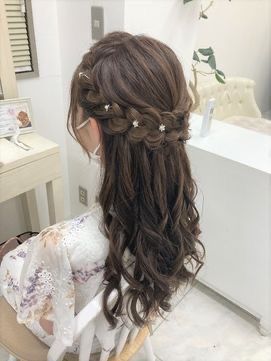 Asian Hair Braid, Debut Hairstyles, Prom Hair Medium, Hair Style Korea, Ball Hairstyles, Hoco Hairstyles, Graduation Hairstyles, Hair Arrange, Peinados Fáciles Para Cabello Corto