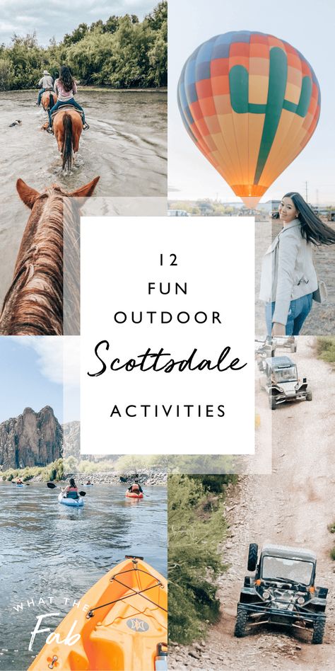 3 Days In Scottsdale, Arizona Activities, Arizona Trip, Southwest Travel, Guys Trip, Arizona Vacation, Old Town Scottsdale, Fun Outdoor Activities, Arizona Hiking