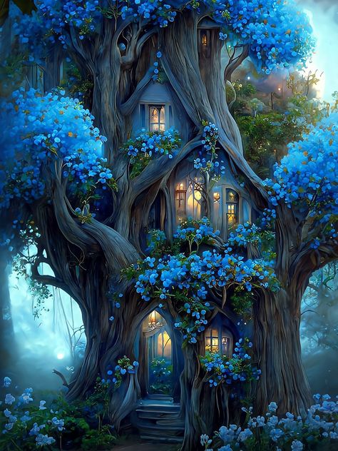 Fantasy Guild, Fantasy Treehouse, Tree Castle, Fairy World, Fairytale House, Magic House, The Amazing Digital Circus, Amazing Digital Circus, Fantasy Homes