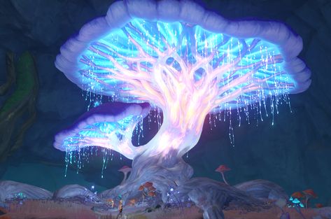 Creepy Mushroom, Genshin Landscapes, Genshin Scenery, Mushroom World, Genshin Dr, Genshin Wallpaper, Avatar Dr, World Building, Another World