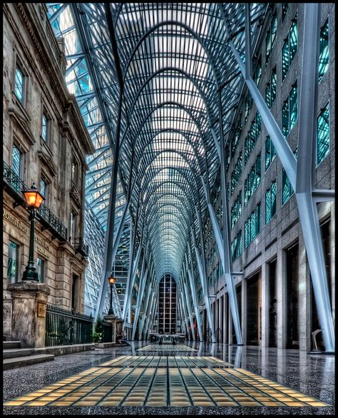 Toronto . Toronto Architecture, Brookfield Place, Hockey Hall Of Fame, Toronto Photography, Canada Photography, Toronto Travel, Santiago Calatrava, Architectural Photography, Toronto Ontario