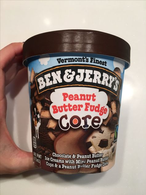Peanut Butter Fudge Core - chocolate & peanut butter ice creams with mini peanut butter cups & a peanut butter fudge core Different Ice Cream Flavors, Chocolate Peanut Butter Ice Cream, How To Get Pregnant, Peanut Butter Ice Cream, Happy Pregnancy, Butter Fudge, Chocolate Peanut Butter Cups, Peanut Butter Fudge, Get Pregnant