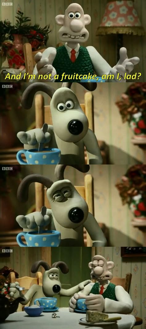 Wallace And Gromit Quotes, Wallace And Gromit Funny, Wallace And Gromit Matching Pfp, Gromit And Fluffles, Wallace And Gromit Aesthetic, Wallace And Gromit Merch, Wallace And Gromit Fanart, Gromit Pfp, Gromit And Wallace