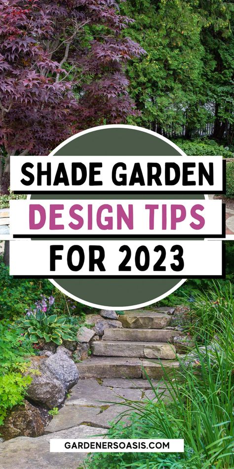 Shade Garden Ideas, Shade Landscaping, Shade Garden Design, Shade Loving Perennials, Florida Landscaping, River Rock Landscaping, Shade Garden Plants, Backyard Shade, Garden Design Layout