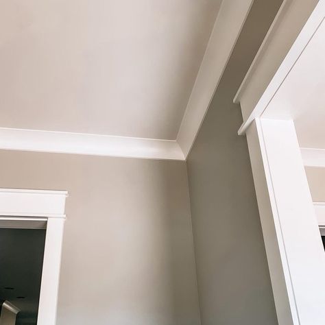 8 Modern Crown Molding Designs and Ideas | The Family Handyman Farmhouse Ceiling Trim, Farmhouse Crown Molding Ceilings, Craftsman Crown Molding Ideas, Craftsman Crown Molding, Ceiling Trim Ideas, Farmhouse Crown Molding, Ceiling Molding Ideas, Crown Molding Wall, Crown Molding Bathroom