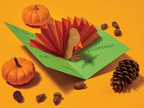 This colorful pop-up is the perfect canvas for kids to write about what they’re thankful for. Thanksgiving Cards Printable, Thanksgiving Cards Handmade, Thanksgiving Projects, Thanksgiving Place Cards, Thanksgiving Preschool, Thanksgiving Greeting Cards, Thanksgiving Crafts For Kids, Thanksgiving Card, Thanksgiving Greetings