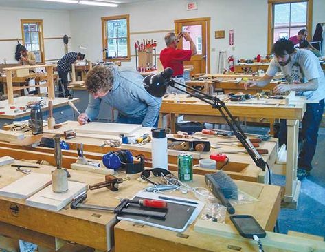 Nine-month Comprehensive Woodworking Classes - CENTER for FURNITURE CRAFTSMANSHIP - NON-PROFIT WOODWORKING SCHOOL: CLASSES & WORKSHOPS Class Aesthetic, Rockport Maine, Furniture Craftsmanship, Build A Table, Woodworking School, Shop Class, Woodworking Classes, Tool Cabinet, Nine Months