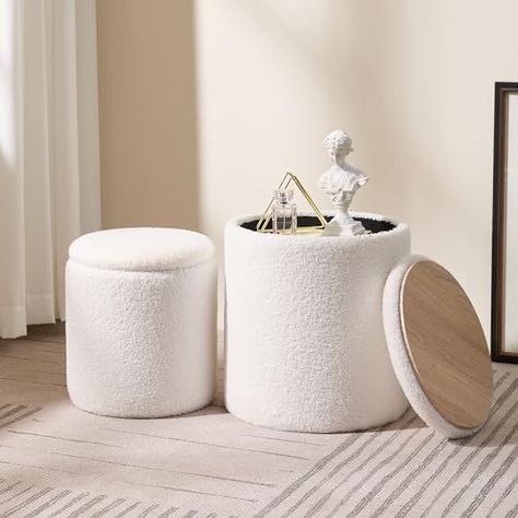 Desk Stools For Bedroom, Ikea Pouf Ottomans, Circle Ottoman In Bedroom, Extra Seating In Small Living Room Poufs & Ottomans, Vanity Seat Ikea, Vanity Stools With Storage, Fuzzy White Ottoman, Small Ottoman Foot Stools Bedroom, Storage Stools Bedroom