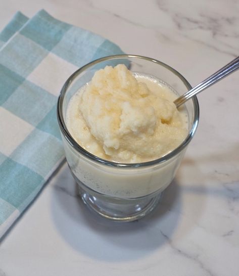 Homemade Snow Cream - My Country Table Snow Cream Recipe With Milk, Snowcream Recipe, My Country Table, Homemade Snow, Snow Ice Cream, Snow Cream, Country Table, Vanilla Milk, How To Make Snow