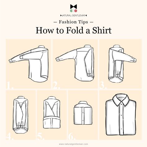 While travelling, folding the shirts is often hard. Avoid the wrinkles with these easy steps! Mens Shirt And Tie, T Shirt Folding, Shirt Folding, Shirt And Tie, Shirt Drawing, Dress Collar, How To Fold, Men Style Tips, Inspired Fashion