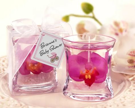 How to make GEL candles - HubPages Diy Candle Favors, Making Gel Candles, Gel Candle Diy, Gel Wax Candles, Clear Candle, Baby Shower Candle Favors, Hand Dipped Candles, Clear Candles, Gel Wax