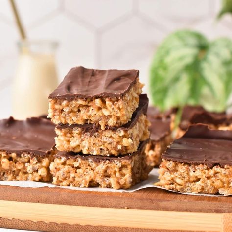 Rice Bars, Rice Puff Bars, Rice Cake Magic Bars, Rice Puff Bars Healthy, Rice Cake Protein Bars, Rice Krispie Energy Bar, Peanut Butter Cereal Bars, Rice Bar, Peanut Butter Rice Crispies