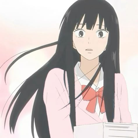 Sawako Kuronuma Cute, Kuronuma Sawako, Kimi No Todoke, Shojo Anime, Shoujo Girl, Japan Aesthetic, Cute Profile Pictures, Pfp Ideas, الرسومات اللطيفة