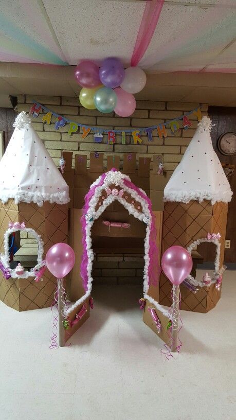 Candy Land Castle Diy, Candy Castle Candyland, Candy Land Float, Lifesize Candyland, Candyland Castle, Candy Castle, Castle Party, Candy Themed Party, Capital Campaign