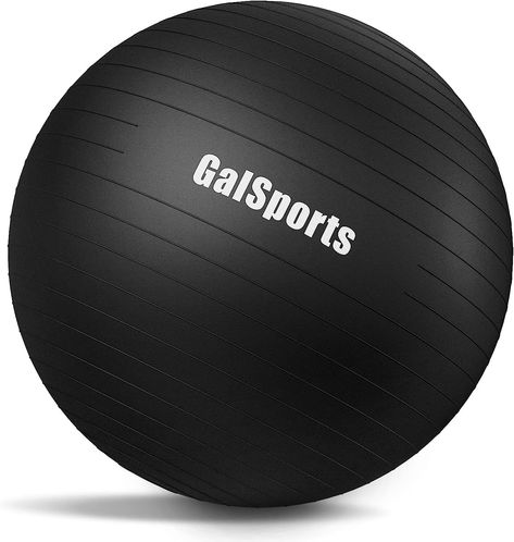 This ball comes in many different colors, does not include pump. Workout Ball, Yoga Ball Office Chair, Weighted Exercise Ball Workout, Exercise Ball Office Chair, Stability Ball Yoga, Balance Ball Chair, Yoga Ball Exercises, Swiss Ball, Balance Ball