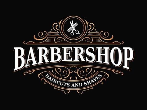 Logo Barber Shop, Logo Barber, Barber Shop Vintage, Barbershop Logo, T3 Vw, Barber Logo, Royal Logo, Barbershop Design, Frame Logo