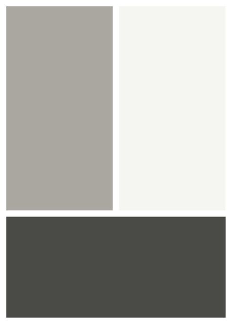 possible colour scheme-Resene Gravel (FEATURE WALL COLOUR), Resene Foggy Grey (COLOUR THROUGHOUT HOUSE), Resene black white (WINDOW SURROUNDS, SKIRTINGS,TRIMS ETC) Resene White, Weatherboard Exterior, House Paint Colours, Exterior House Colours, Exterior Paint Colours, Exterior Paint Schemes, Exterior Paint Ideas, Weatherboard House, House Colour