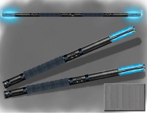 Bow Staff, Futuristic Military, Escrima Sticks, Nightwing Cosplay, Hanged Man, By Any Means Necessary, Cyberpunk Fashion, Prop Design, Futuristic Technology