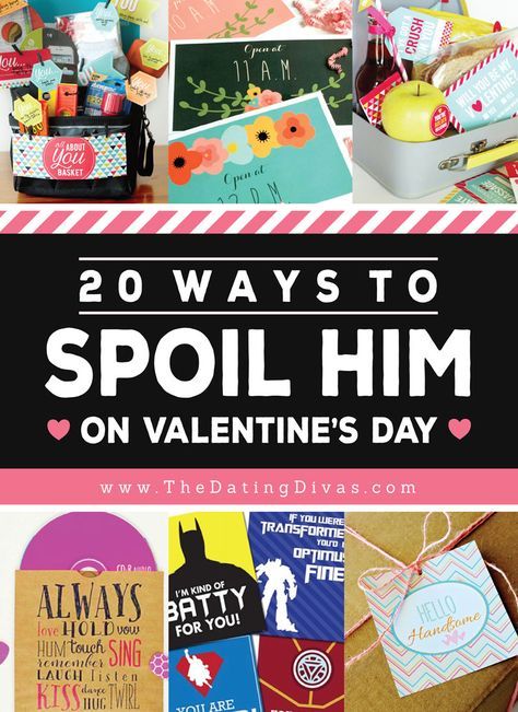 20 Great Ways to Spoil Your Hubby with Gifts on Valentine's Gifts For Boyfriend Long Distance, Pinterest Valentines, Roses Valentine, Bday Gifts For Him, Valentines Day Gifts For Him Boyfriends, Thoughtful Gifts For Him, Best Valentine Gift, Valentine's Ideas, The Dating Divas