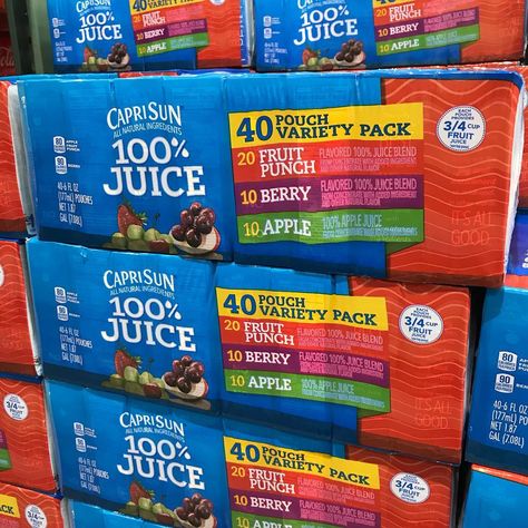 Apple Juice Punch, Super Mercado, Capri Sun Juice, Snack Rack, Autumn Core, Berry Punch, Period Kit, Juice Flavors, Acrylic Nail Set