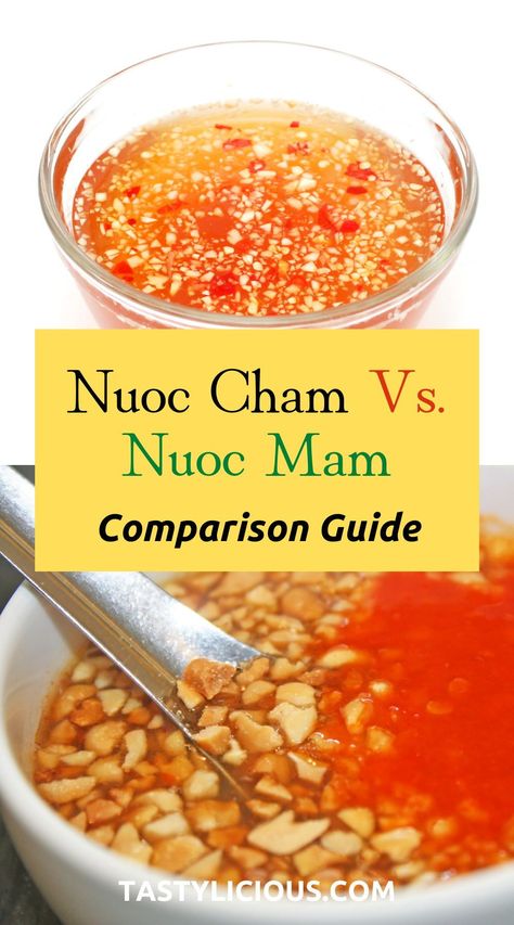 Nuoc Cham Sauce Recipe, Nuoc Mam Recipe, Refreshing Spring Recipes, Vietnamese Fish Sauce, Vietnamese Sauce, Easy Summer Dinner Recipes, Spicy Sauce Recipe, Easy Vietnamese Recipes, Healthy Summer Dinner