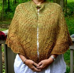 SUNFLOWER DESIGNS: May 2011 Cape Knitting Pattern, Knitted Cape Pattern, Sunflower Designs, Cape Pattern, Knitted Cape, Knitted Wit, Lang Yarns, Lace Shawl, Yarn Projects