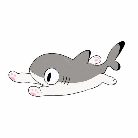 Cat Shark, Shark Facts, Small Shark, Poppy Drawing, Perspective Drawing Lessons, Cute Shark, Cute Little Drawings, Drawing Lessons, Cute Animal Drawings