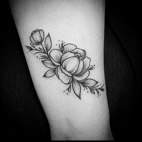 some-nice-peonies-for-liora-peonies-whipshading Flower Tattoo Peony, Tattoo Peony, Tattoo Side, Peonies Tattoo, Artist Portfolio, Lotus Flower Tattoo, Side View, Tattoos And Piercings, Tattoo Artists