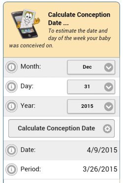 Conception Date Calculator Conception Calculator, Conception Calendar, Pregnancy Due Date Calculator, Conception Date, Conceiving A Boy, Due Date Calculator, Age Calculator, Pregnancy Calculator, Healthy Pregnancy Tips