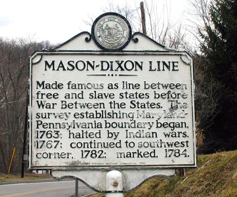 Cross the Mason-Dixon Line at Mason-Dixon Historical Park in Core West Va, Mason Dixon Line, Parkersburg Wv, Indian Wars, Southern Heritage, Construction Waste, Country Roads Take Me Home, Deck Builders, Work Study