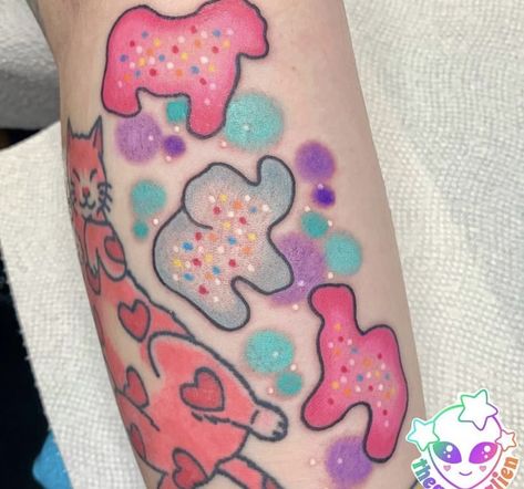 Bright Tattoos, Grunge Tattoo, Dinosaur Tattoos, Kawaii Tattoo, Cute Tiny Tattoos, Badass Tattoos, Funny Tattoos, Dope Tattoos, Pretty Tattoos